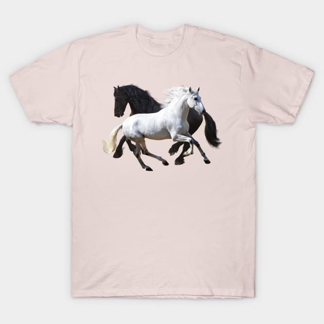 Horses T-Shirt by sibosssr